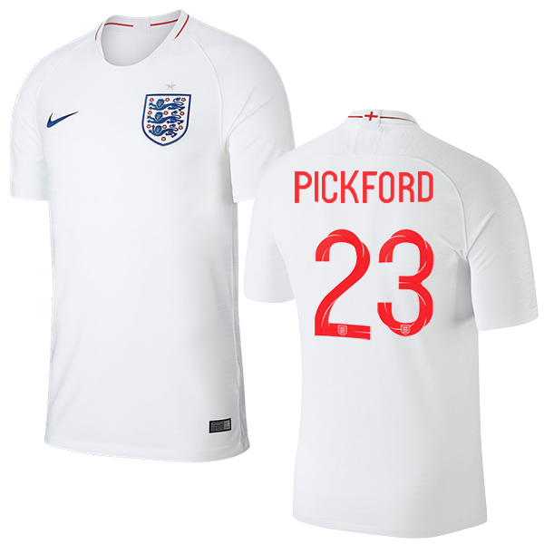 England #23 Pickford Home Thai Version Soccer Country Jersey - Click Image to Close